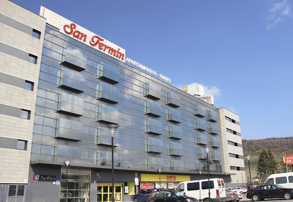 Hotel Apartamentos San Fermin Pamplona Villava Exterior photo